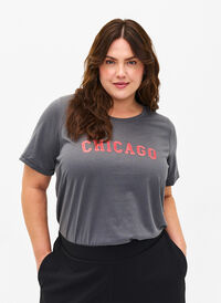 FLASH - T-Shirt mit Motiv, Iron Gate Chicago, Model