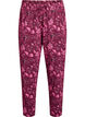 Cotton Pyjamas Hose mit Druck, Dunkles Bordeaux, Packshot image number 0