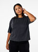 Boxy T-Shirt aus Bio-Baumwolle., Grau, Model image number 0