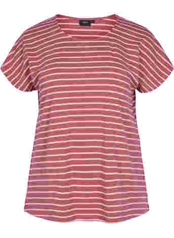 T-Shirt aus Baumwolle mit Streifen