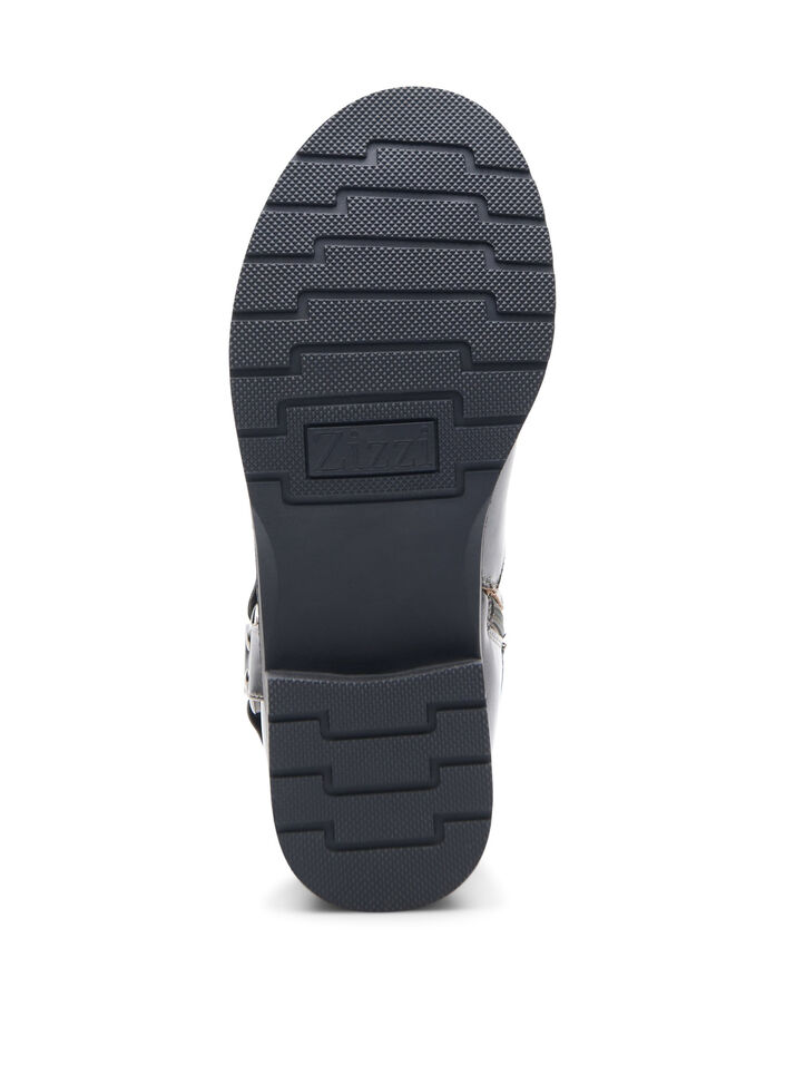 Kurzer Bikerstiefel, Braun, Packshot image number 5