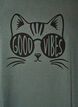 T-Shirt mit Print, Gr&uuml;n, Packshot image number 2