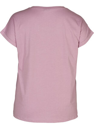 T-Shirt, Lavender Mist Mel., Packshot image number 1