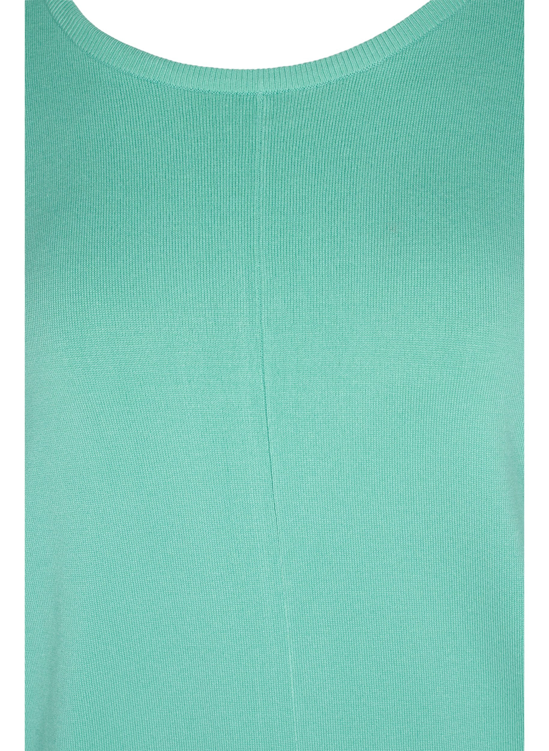 ZizziStrickbluse , Dusty Jade Green, Packshot image number 2