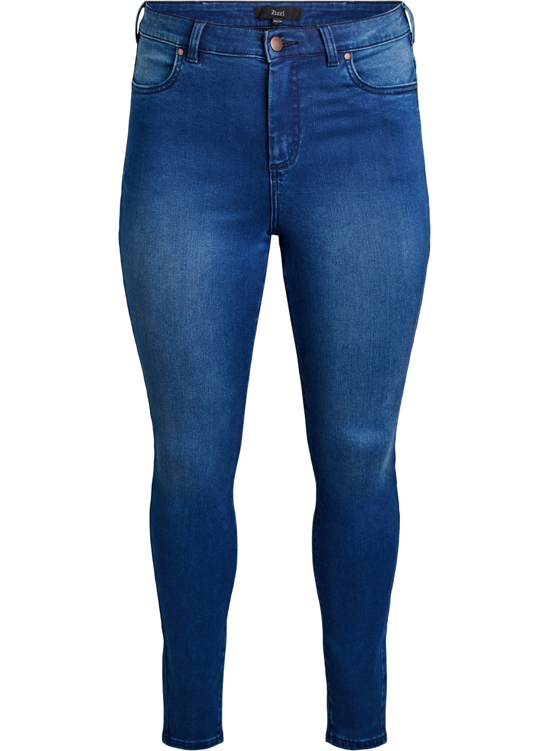 Hoch taillierte super Slim Amy Jeans