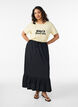 T-Shirt mit Print, Gelb, Model image number 1