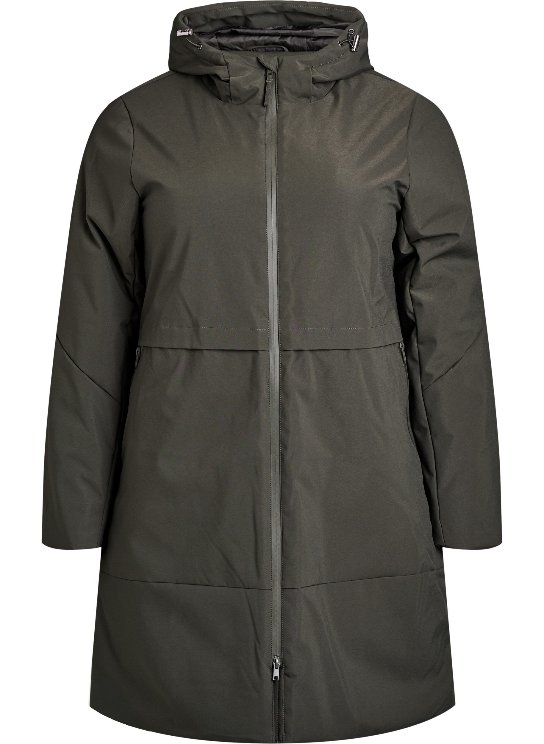 Winterjacke mit verstellbarer Taille
