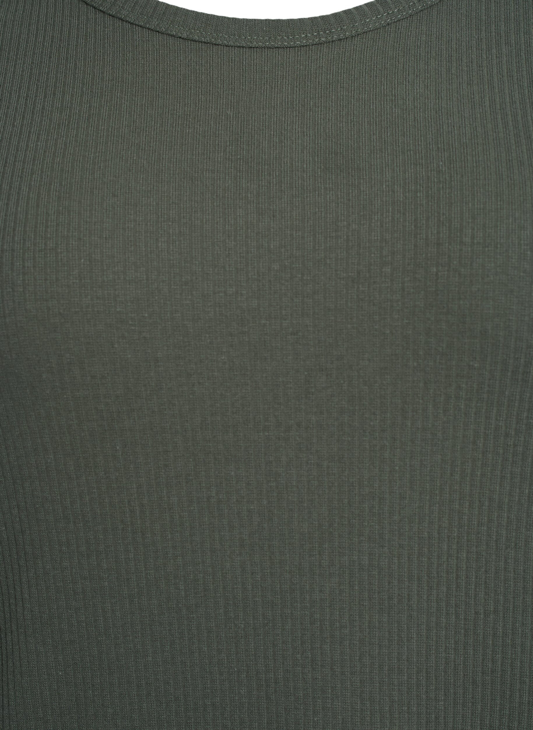 ZizziMaxikleid aus Jersey mit kurzen &Auml;rmeln, Gr&uuml;n, Packshot image number 2