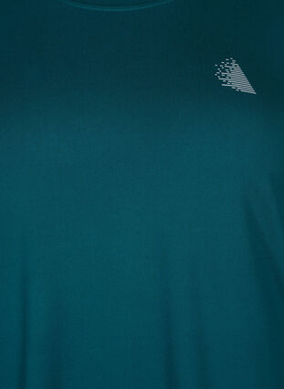 Langärmeliges Trainingsshirt, Deep Teal, Packshot image number 2