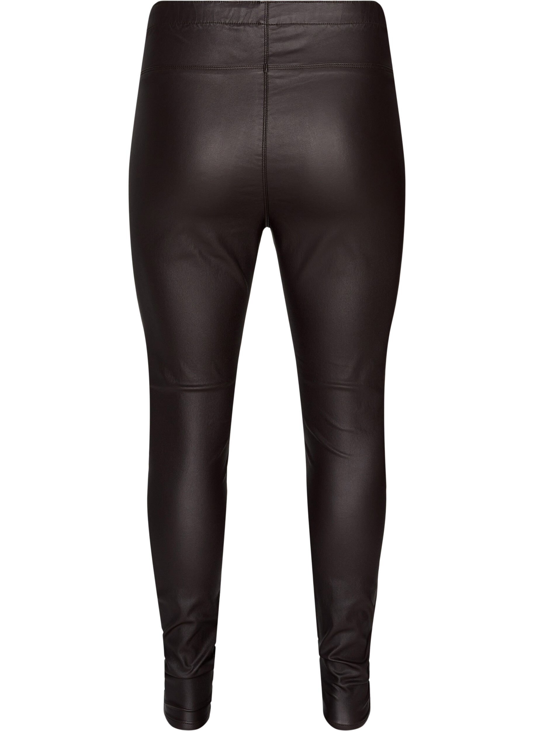 ZizziBeschichtete Leggings aus Viskosemix, After Dark, Packshot image number 1
