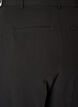 Weite Anzughose mit hoher Taille, Schwarz, Packshot image number 3