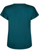 Lockeres Trainings-T-Shirt mit V-Ausschnitt, Gr&uuml;n, Packshot image number 1
