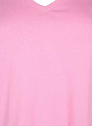 2er-Pack basic T-Shirts aus Baumwolle, Rosebloom / Black, Packshot image number 2