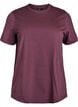 Basic-T-Shirt aus Baumwolle mit Rundhalsausschnitt, Dunkles Bordeaux, Packshot image number 0