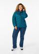 Leichte Jacke mit Kapuze, Petrol, Model image number 1