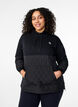 Kapuzensweatshirt mit Steppung, Black, Model image number 0