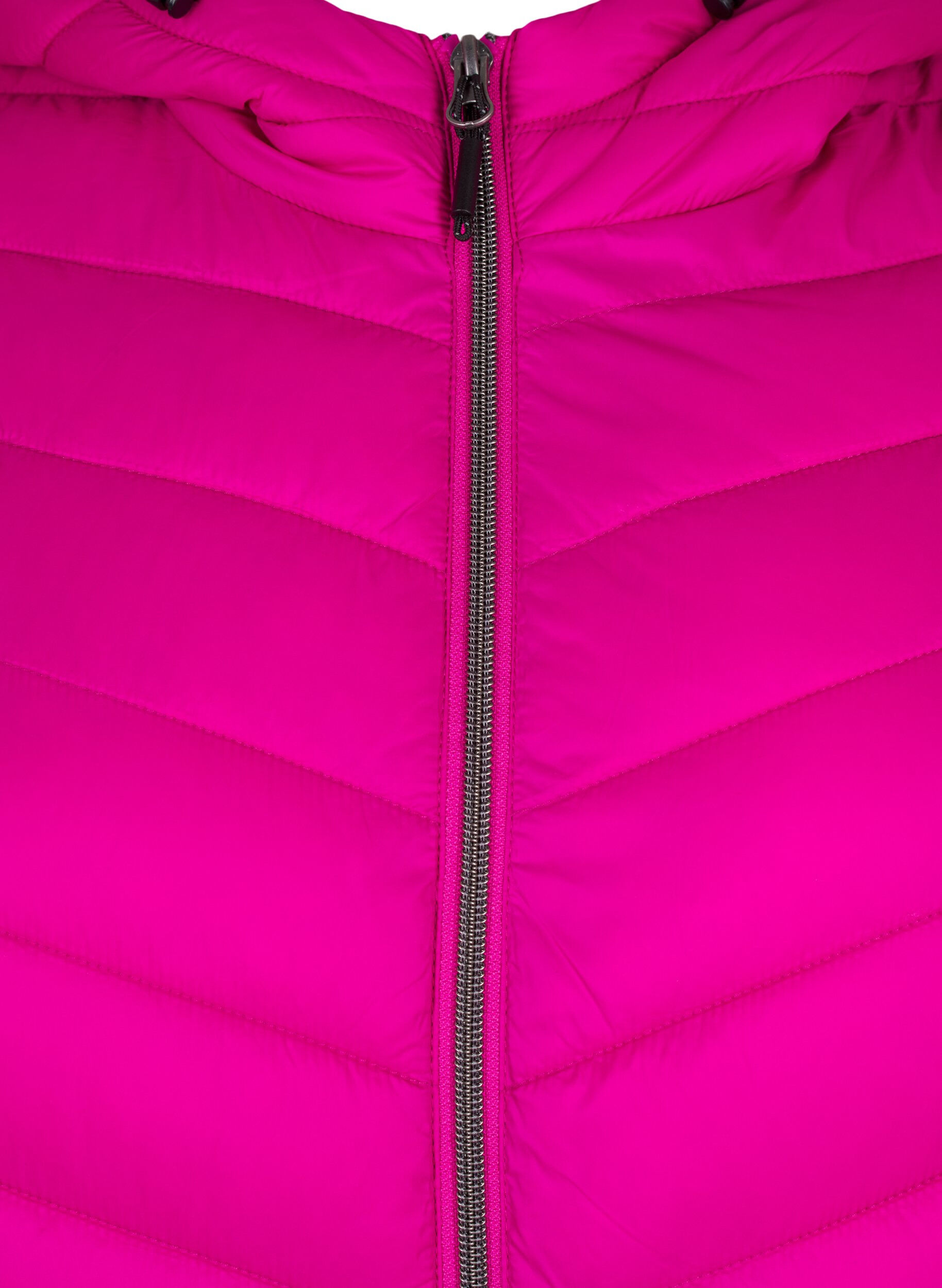 ZizziLeichte Jacke mit Kapuze, Pink, Packshot image number 2