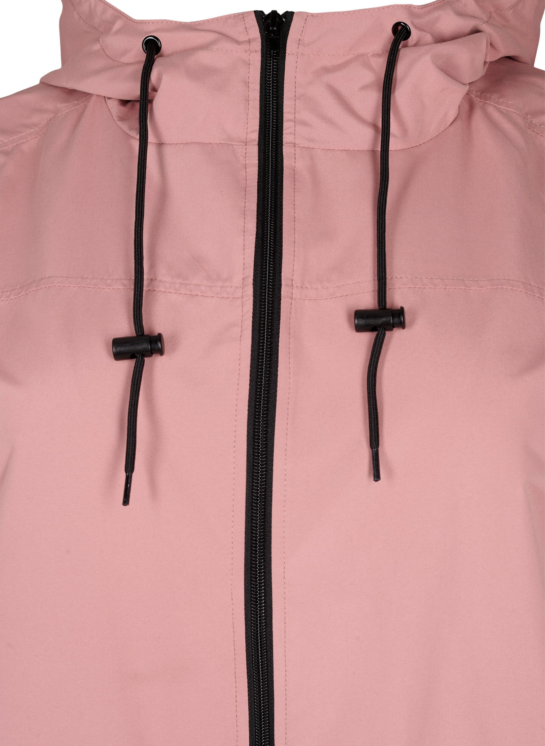 ZizziFLASH - Wasserabweisender Parka mit Kapuze, Ash Rose, Packshot image number 2
