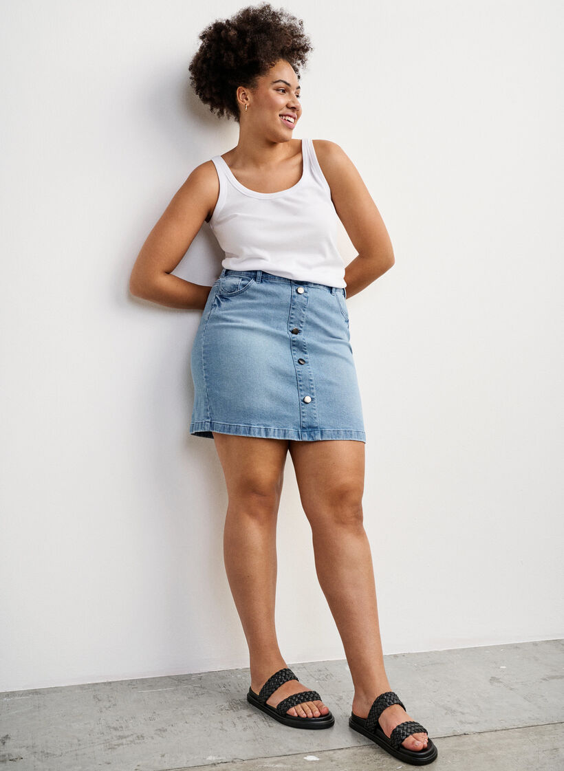 Wide Fit Sandalen aus Leder, Black, Image image number 0