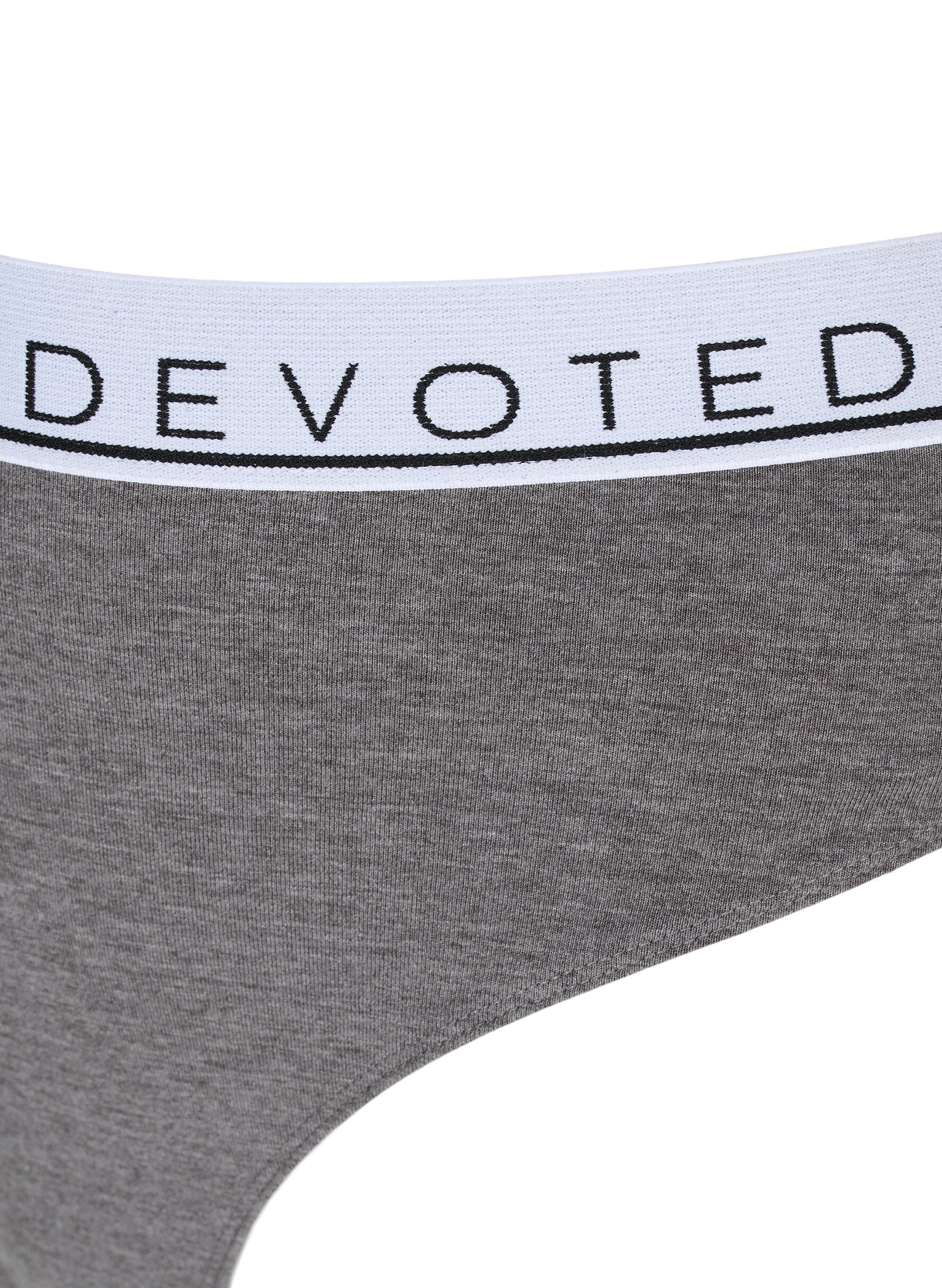 ZizziG-String mit regul&auml;rer Taille, Grau, Packshot image number 2