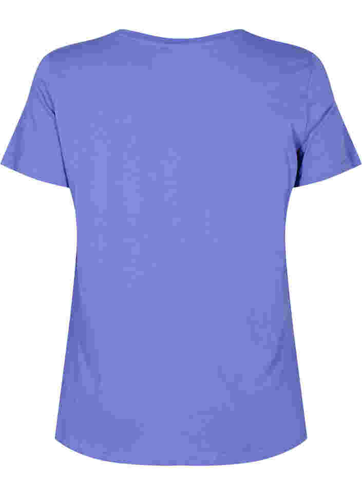 Trainings-T-Shirt mit Print, Very Peri A.C.T.V, Packshot image number 1