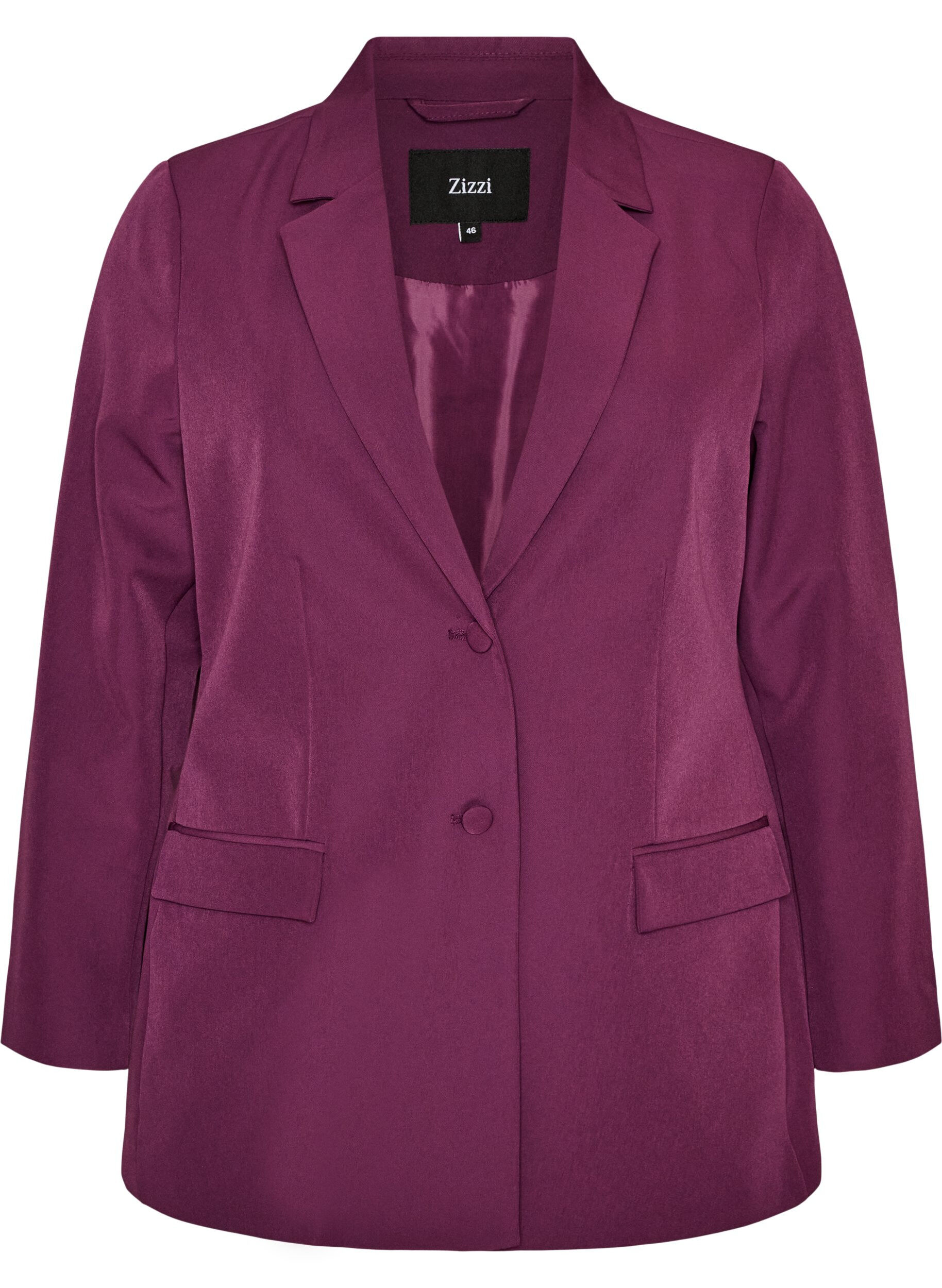 Klassischer Blazer mit Knopfverschluss