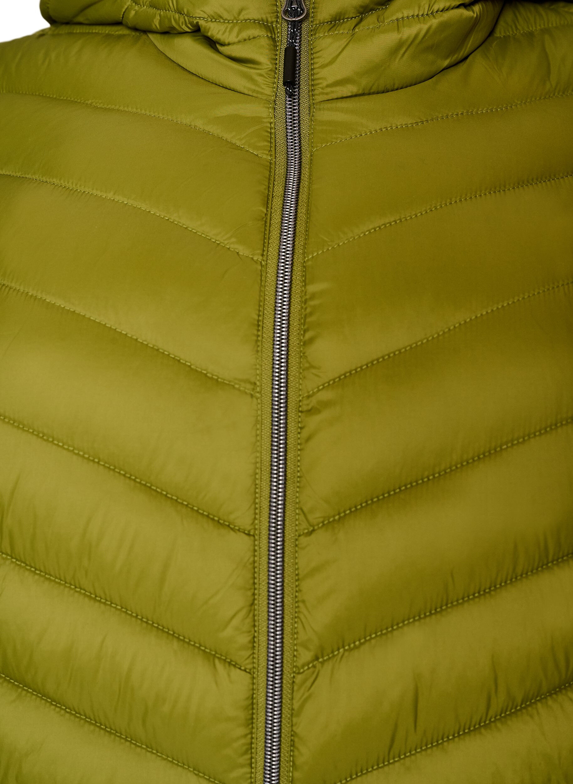 ZizziLeichte Kapuzenjacke, Gr&uuml;n, Packshot image number 2