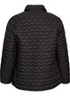 Leicht wattierte Jacke mit dekorativer Steppung, Schwarz, Packshot image number 1