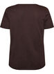 T-Shirt aus Baumwolle mit Katzen-Print und Rundhalsausschnitt, Braun, Packshot image number 1