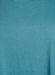 Kurz&auml;rmliges T-Shirt aus einer Baumwollmischung, Blau, Packshot image number 2