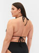Triangel-Bikinioberteil, Schwarz, Model image number 1