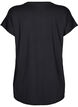 Langes Trainingsshirt, Schwarz, Packshot image number 1