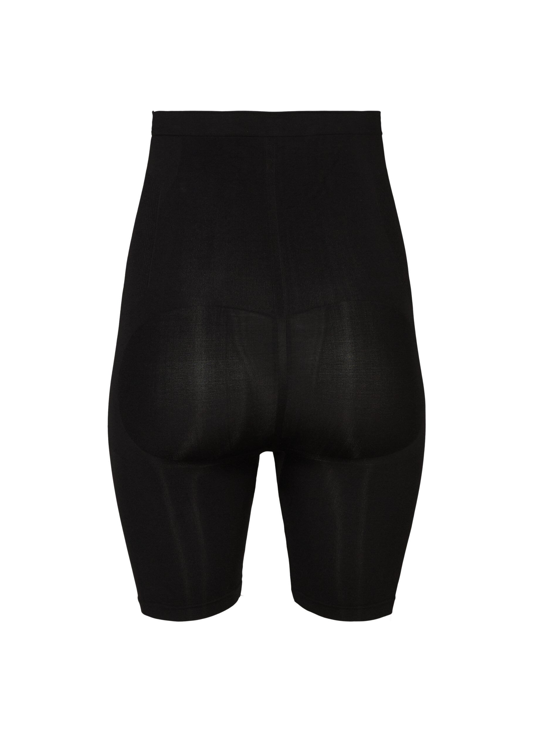 ZizziHochtaillierte Shapewear Shorts, Schwarz, Packshot image number 1
