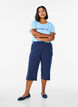 FLASH - Hochtaillierte Knickerbocker mit lockerem Schnitt, Blau, Model image number 0