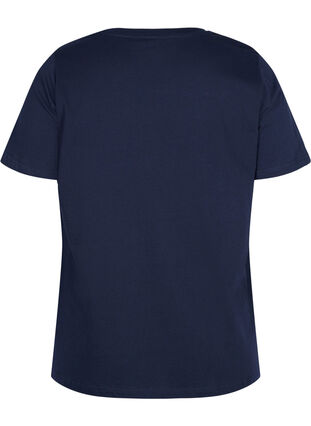 T-Shirt aus Bio-Baumwolle mit Aufdruck, Night Sky, Packshot image number 1