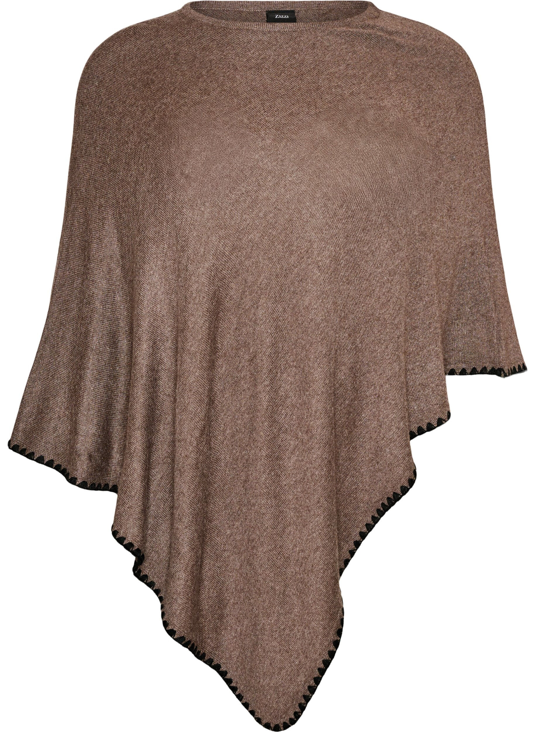 Feinstrickponcho