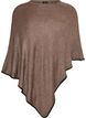 Feinstrickponcho, Braun, Packshot image number 0
