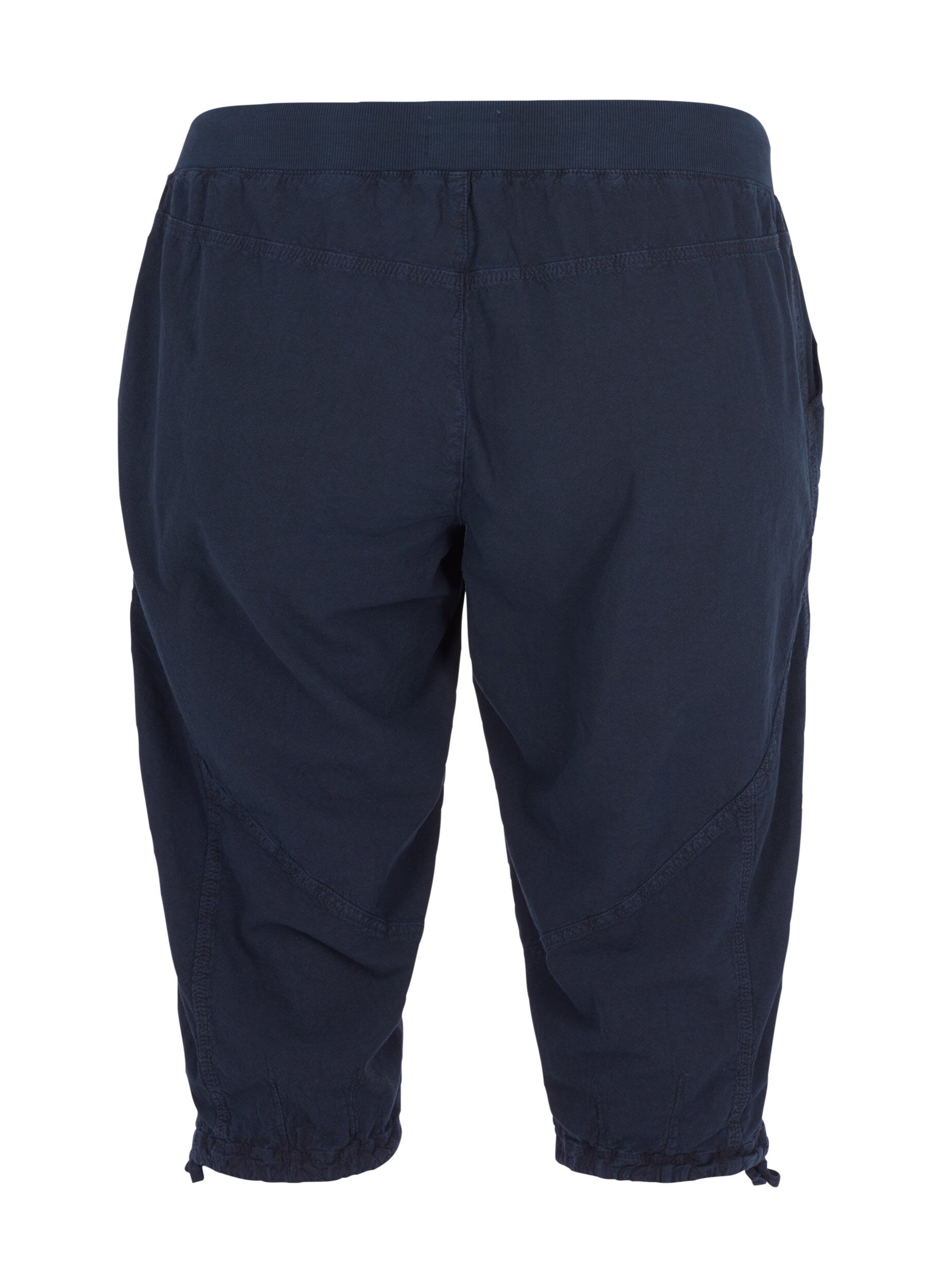 ZizziLockere Caprihose aus Baumwolle, Blau, Packshot image number 1