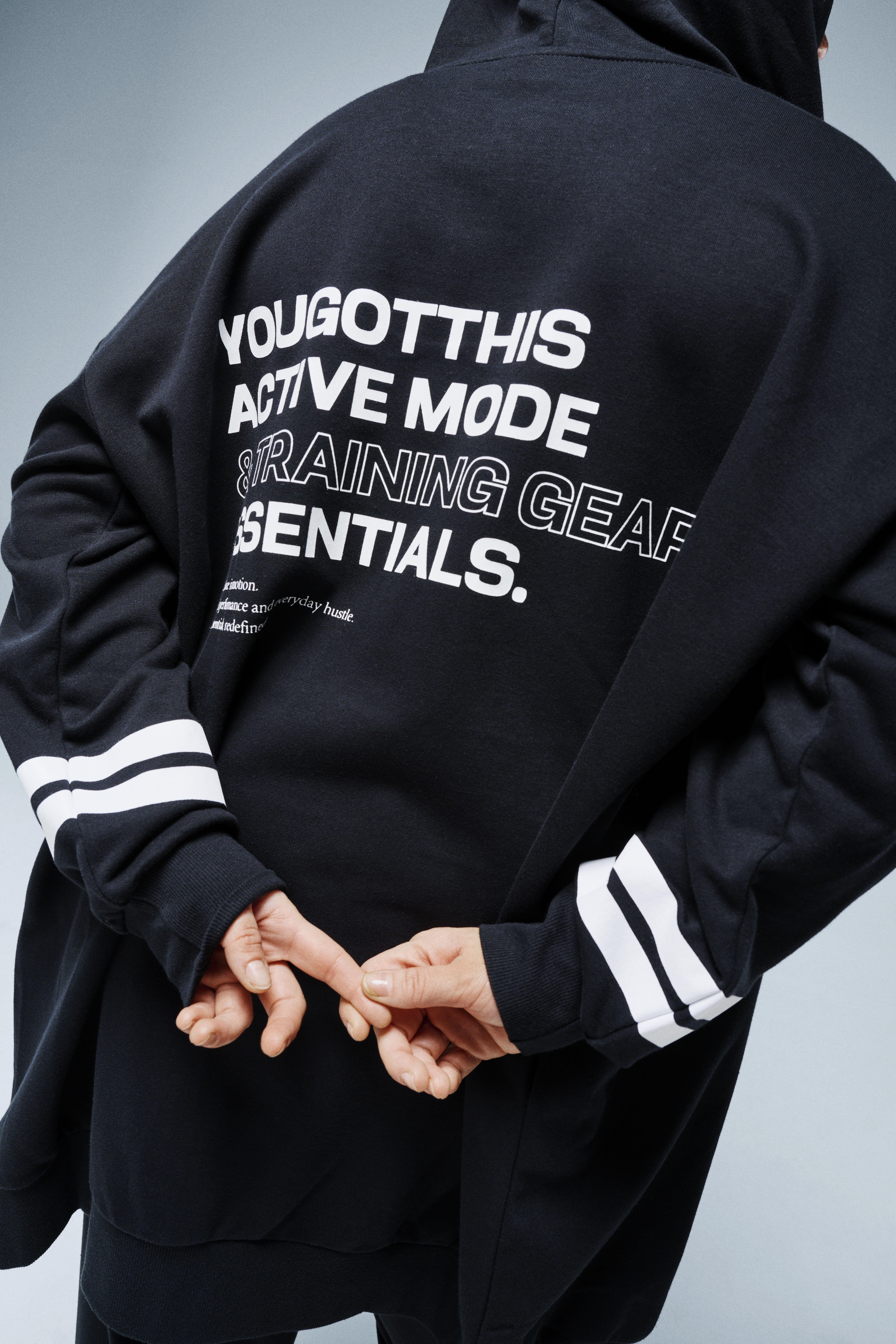 ZizziLanger Sweat-Cardigan, , Model