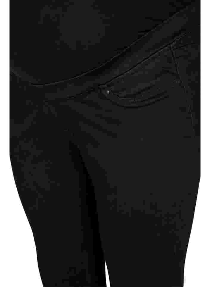Schwangerschafts-Jeggings aus Baumwollmischung, Black, Packshot image number 2