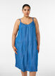 Kleid in Denim-Optik aus TENCEL&trade; Lyocell mit Tr&auml;gern, Blau, Model image number 0