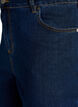 Hoch taillierte Slim Fit Caprihose aus Stretch-Denim, Blau, Packshot image number 2