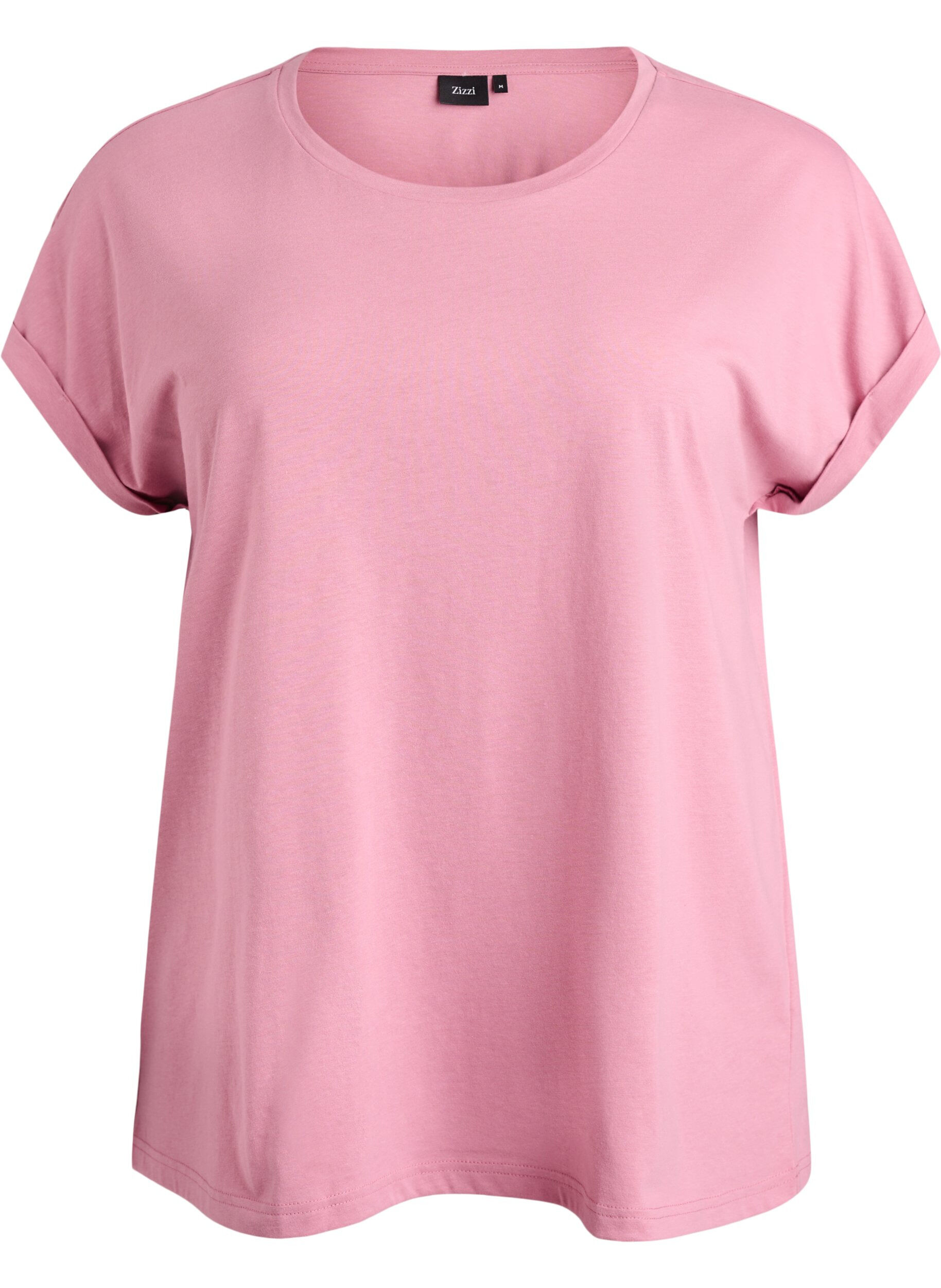 Kurz&auml;rmeliges T-Shirt aus Baumwollmischgewebe