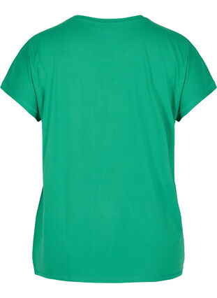 Einfarbiges Trainings-T-Shirt, Jolly Green, Packshot image number 1