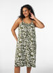 Midi-Tr&auml;gerkleid aus Bio-Baumwolle, Gr&uuml;n, Model image number 0