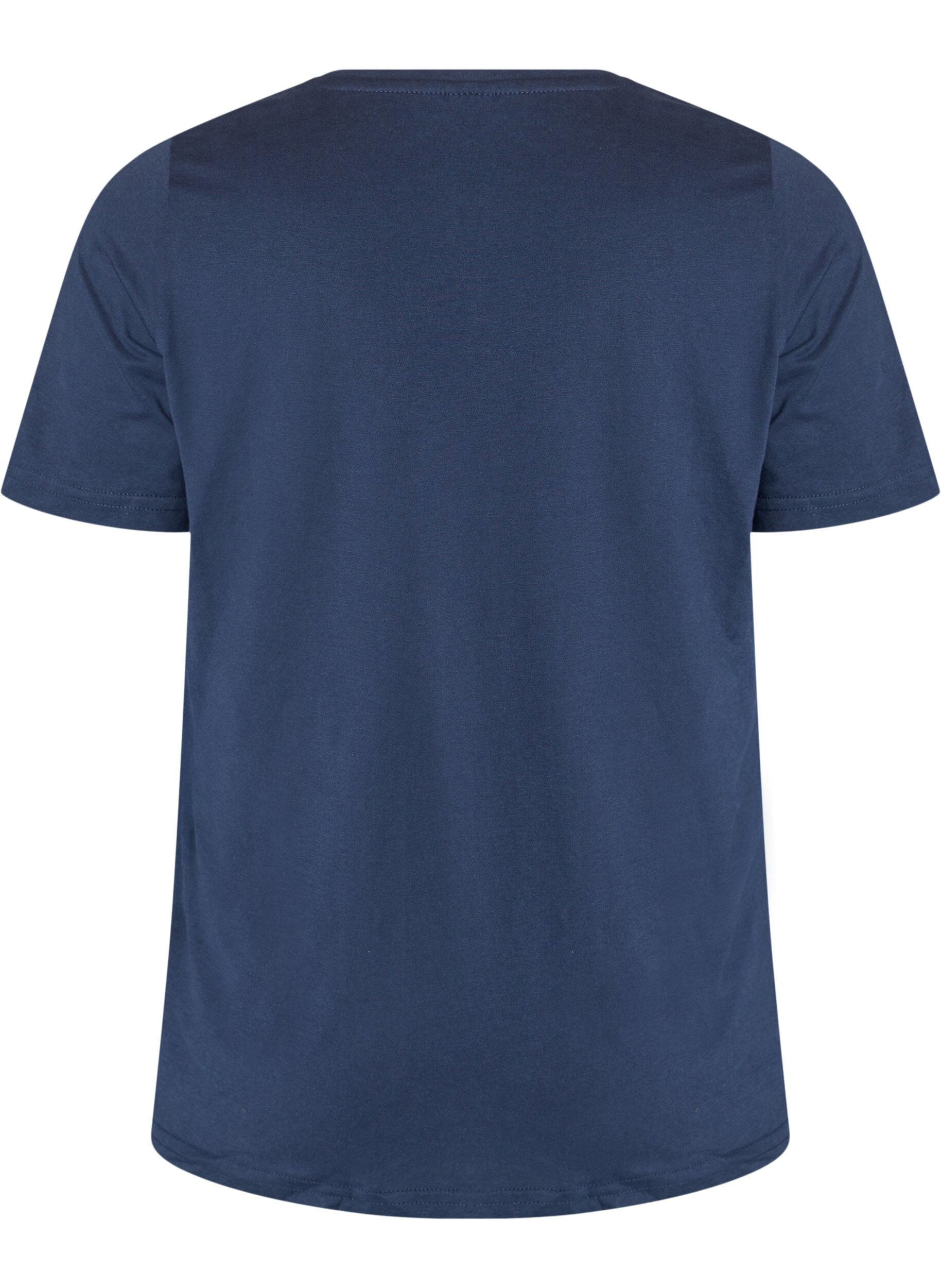 ZizziT-Shirt mit Print, Blau, Packshot image number 1