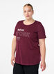 FLASH - T-Shirt mit Print, Dunkles Bordeaux, Model image number 0