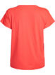 Einfarbiges Trainings-T-Shirt, Orange, Packshot image number 1