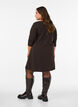 Kurzes Kleid in A-Linien-Form und mit 3/4-&Auml;rmeln, Braun, Model image number 2