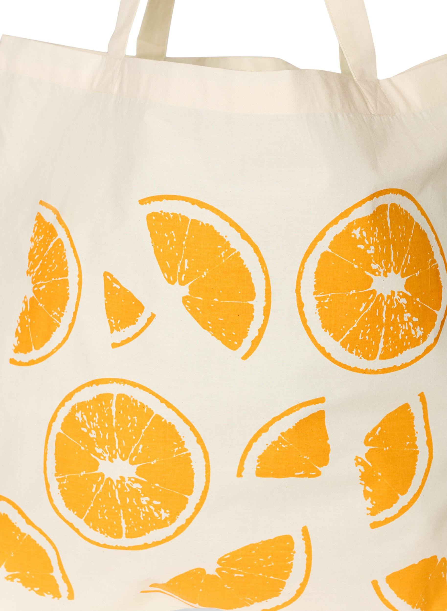 ZizziTote Bag mit Print, Orange, Packshot image number 2